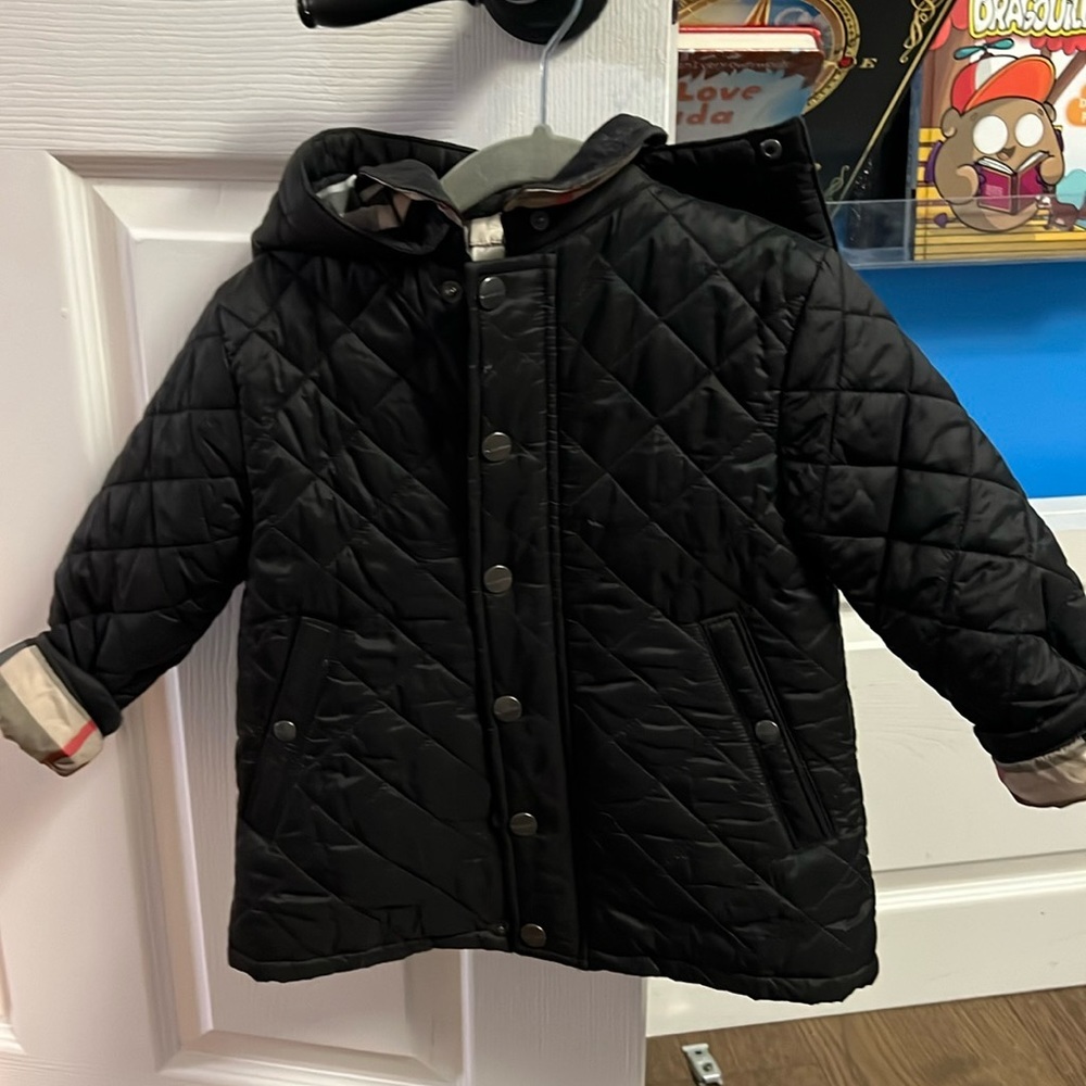 Burberry quilted jacket - like new